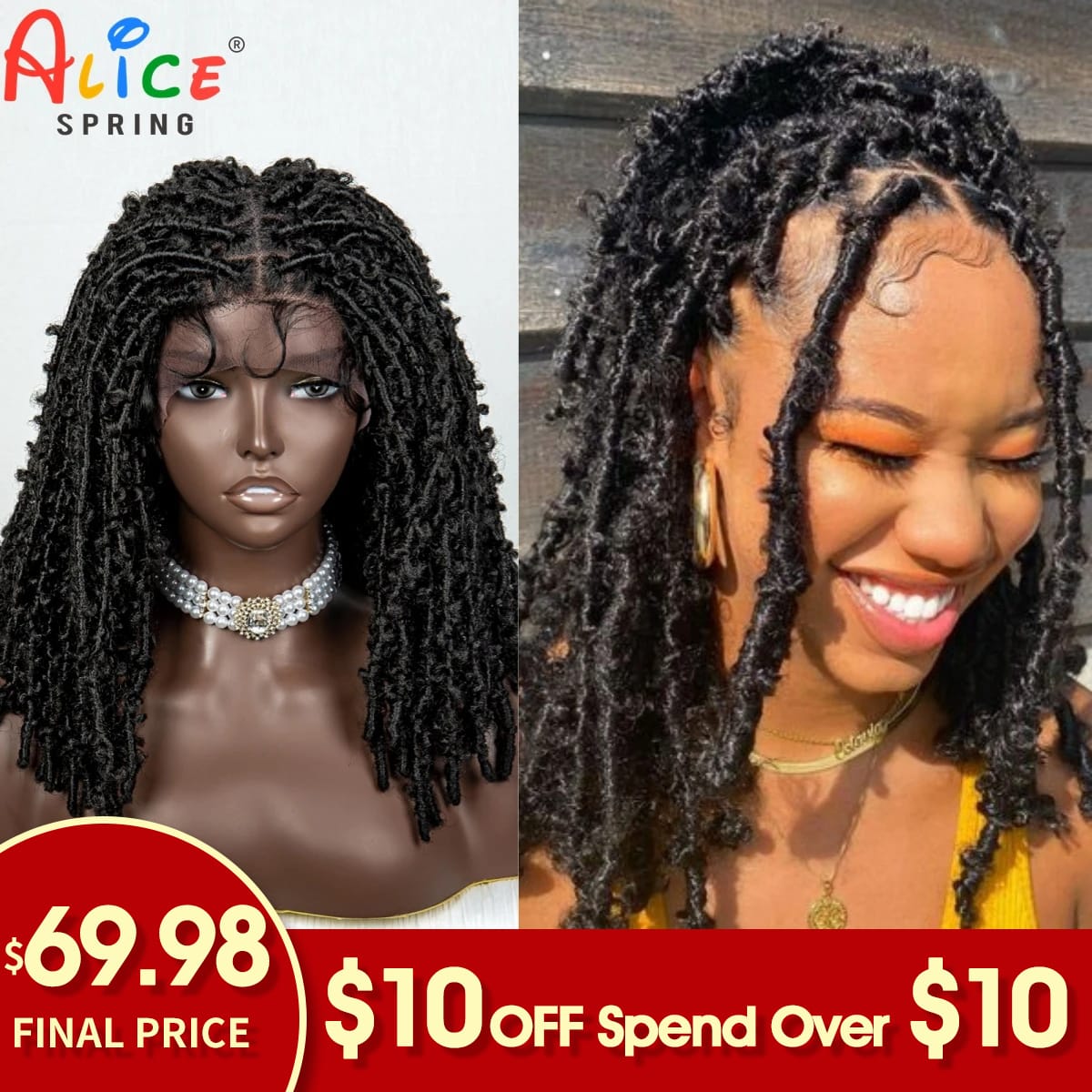 Synthetic Lace Front Braided Wigs Dreadlocks Braided Lace Wig for Black Women Knotless Box Braiding Hair Natural Short Bob Wigs