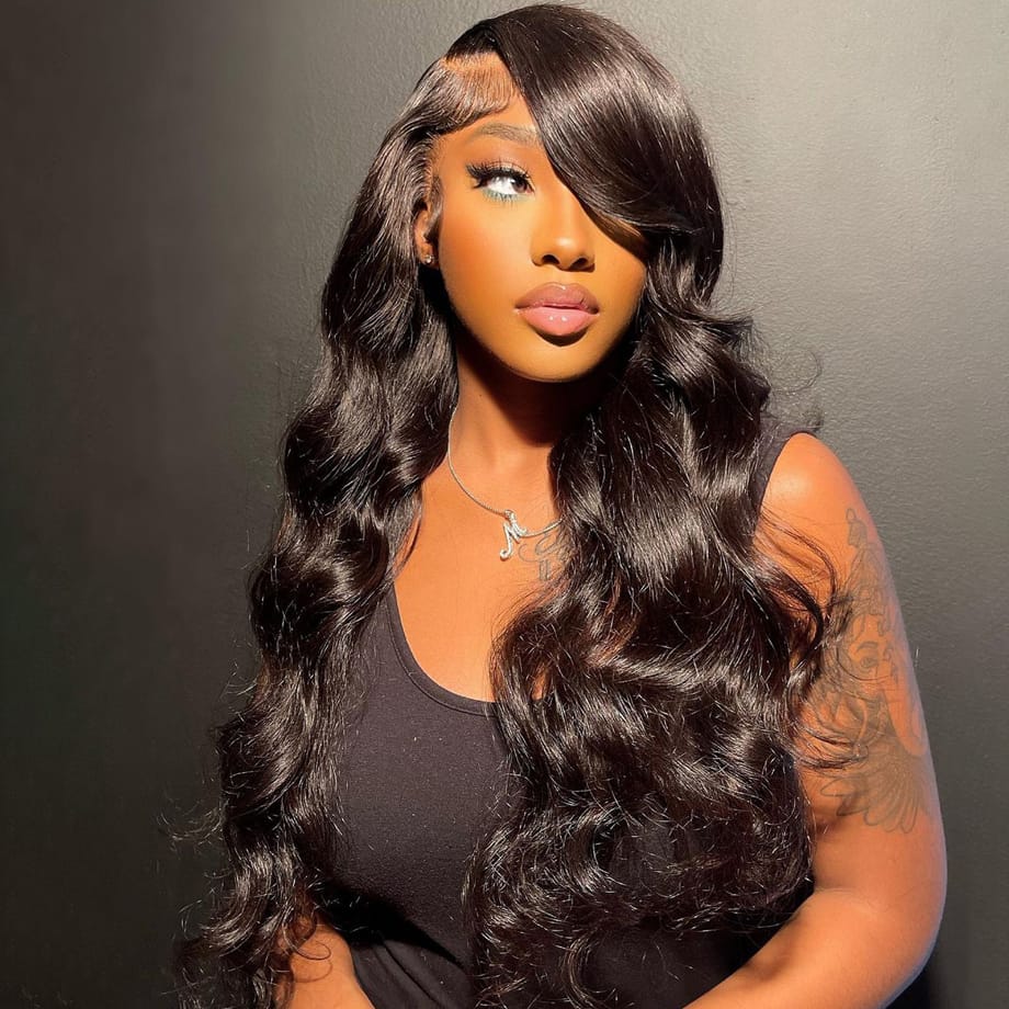 30 Inch Body Wave Lace Wig 13x6 Hd Lace Frontal Human Hair Wigs Brazilian Loose Water Wave 13x4 Lace Closure Wig For Black Women