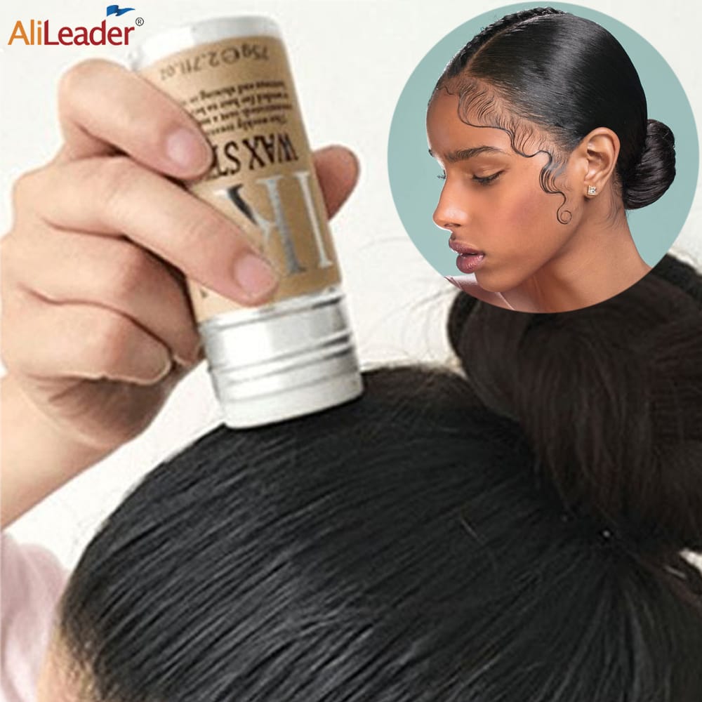 1Pcs 2.7 OZ Styling Wax Stick Bamb Collection Broken Hair Artifact Hair Wax Stick Professional Hair Styling Accessories