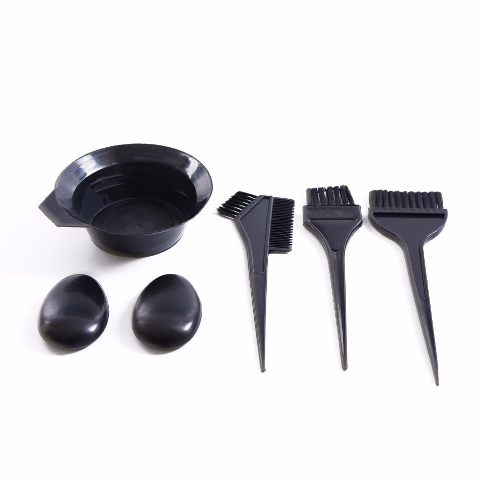 5Pcs/Set New Hairdressing Salon Hair Color Brushes Bowl Combo Dye Tint Tool Kit