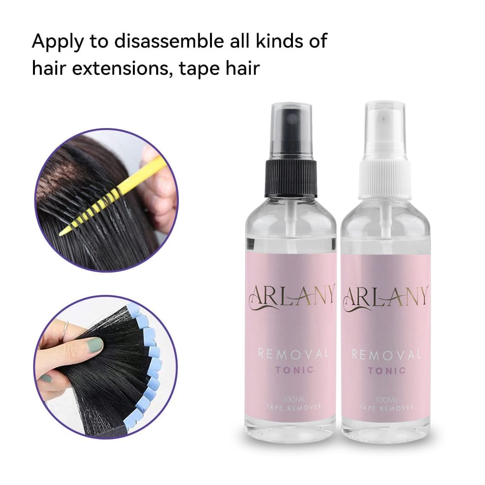 Adhesive Tape Remover for Lace Wig Tape in Hair Extensions Keratin Hot Melt Glue Remover 100ML Tape Remover for Extensions