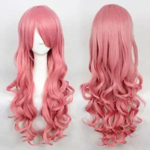 Women Wig Long Hair Full Wig Curly Wavy Hair Wigs Ladies Party Costume Wig