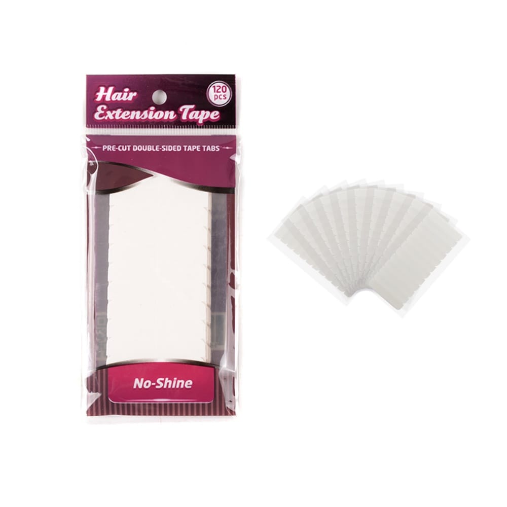 10*12pcs/lot No Shine Hair Extension Tape Waterproof Replacement Tape Tabs For Tape in Hair Extension/Lace Wig