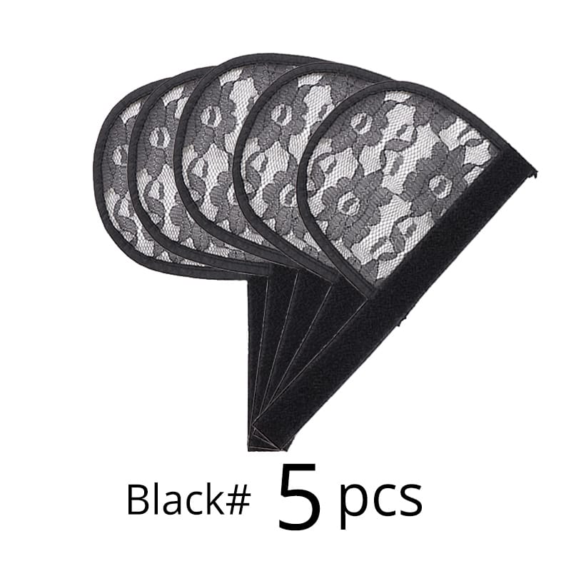 Plussign Wholesale 5Pcs/Lot Hair Net Ponytail Making Hairnet With Adjustable Strap Black Beige Magic Weaving Cap Top Selling