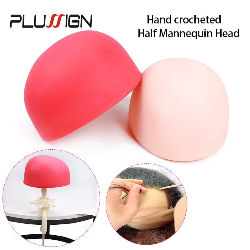 Big Size Silicone Mannequin Head And Stand For Ventilating Human Hair Lace Wigs Maniquin Doll Block Head With Stand