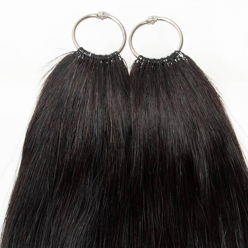 Feather Hair Extensions Real Natural Human Hair Invisible Micro Interface No Keratin Glue Comfortable 40 Strands/pack 30-35g