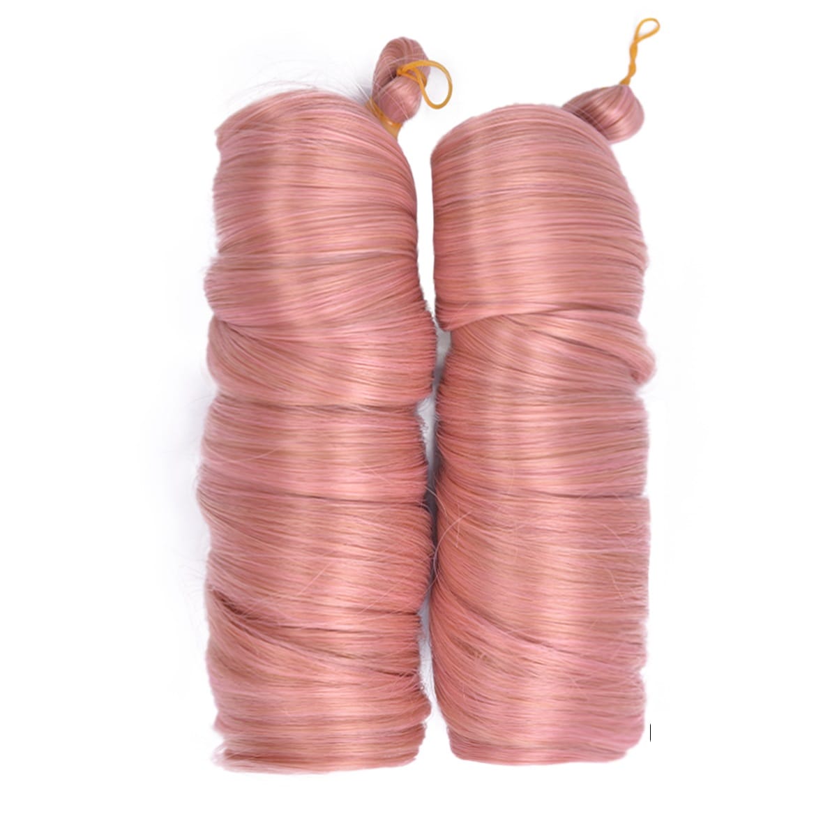 French Curls Braiding Hair Synthetic Loose Wave Braiding Hair Extensions Spiral Curls Pre Stretched Ombre Braids Hair For Women