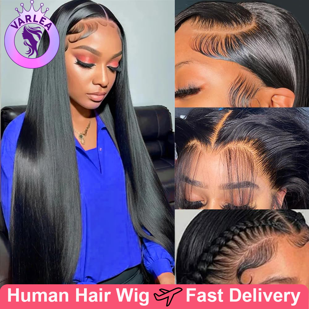 8-30 inch 13x6 Straight Lace Frontal Wig Human Hair Wig 13x4 Lace Front Wig Pre Plucked Brazilian Glueless Wig For Black Women
