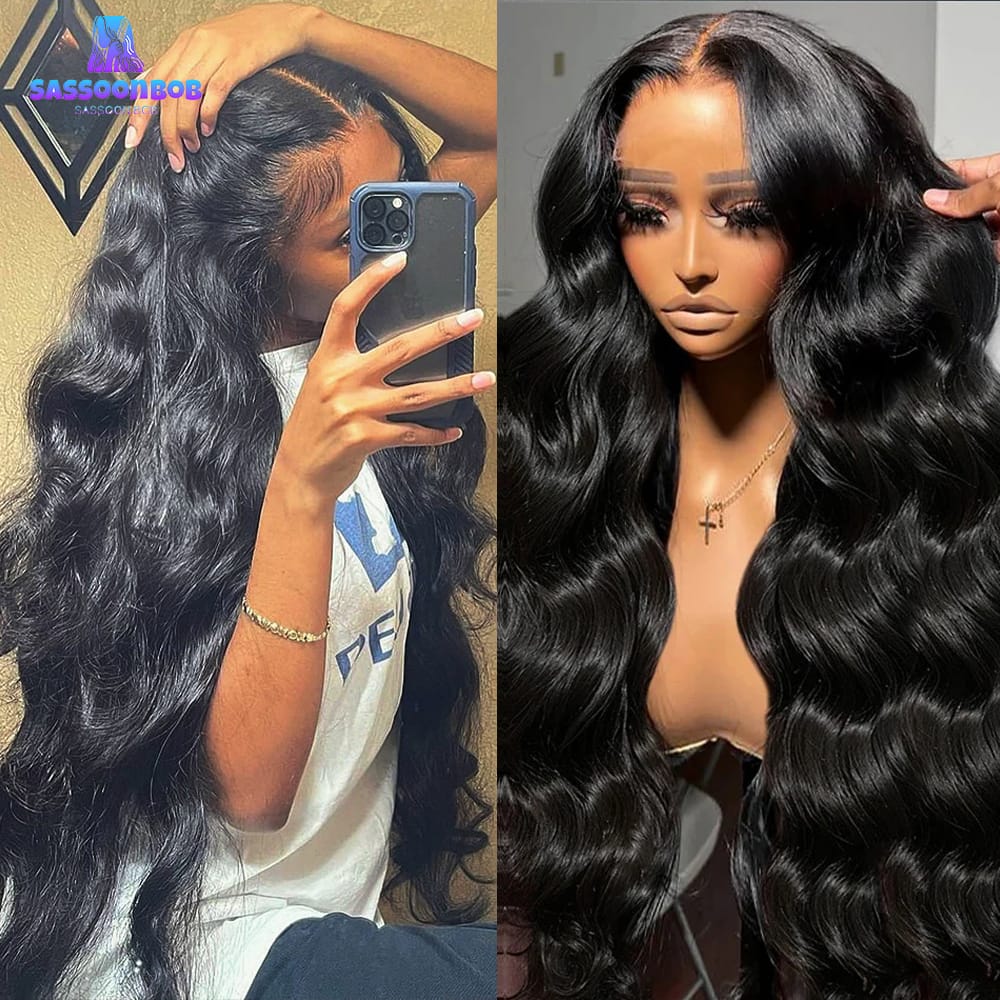 30 40 Inch Body Wave 13x4 13x6 Hd Lace Frontal Wigs Human Hair Wig 360 Brazilian Pre Plucked Lace For Women 13x4 Lace Front Wigs