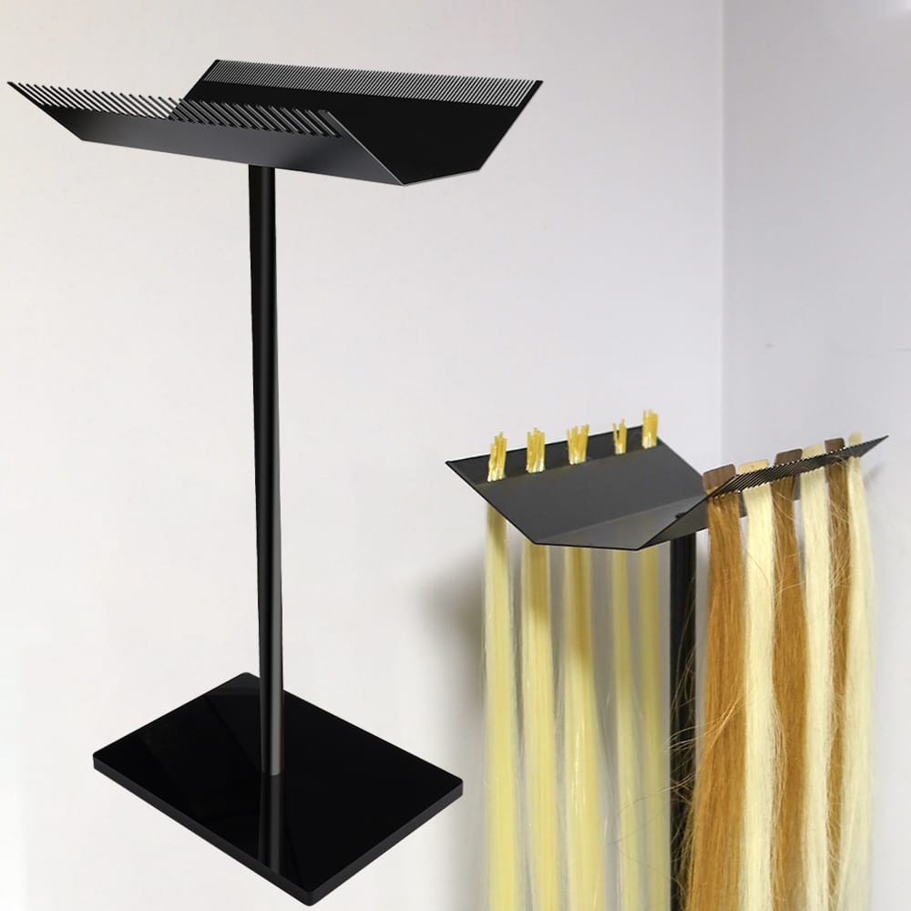 Hair Extension Holder Dismountable Wig Hair Display Holder Braiding Hair Separator Hair Extension Holder Organizer for Salons