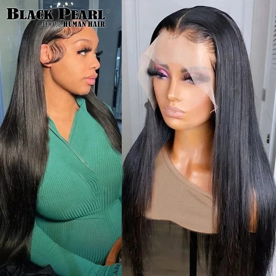 13X4 Lace Front Wig Human Hair Ready To Wear Human Hair Lace Frontal Wig Bone Straight Human Hair Wigs Straight 4X4 HD Lace Wig
