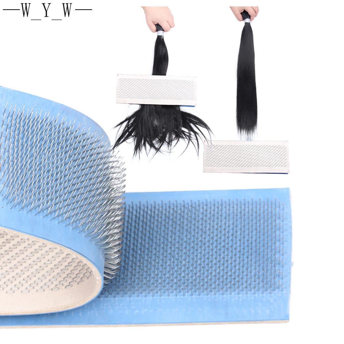 1Pc New Best-selling products 24 x 9cm Wig Splint Hair Holder Drawing Pad For Bulk Hair Extension Tools