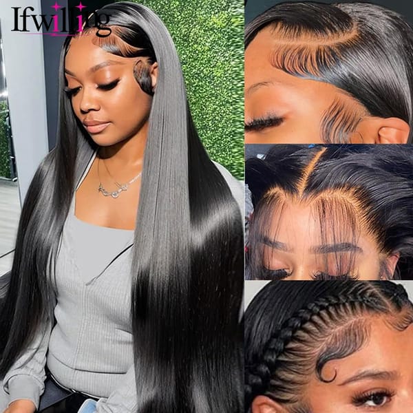 Glueless Wig Human Hair Ready To Wear Straight 13x4 Lace Front Wigs Glueless Ready To Go Wear 13x6 Lace Front Human Hair Wigs