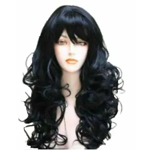 Long Hair Cosplay Wig Wavy Curly Halloween Costume Girl Wigs for Women