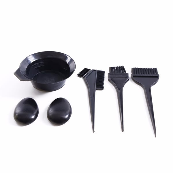 5Pcs/Set New Hairdressing Salon Hair Color Brushes Bowl Combo Dye Tint Tool Kit