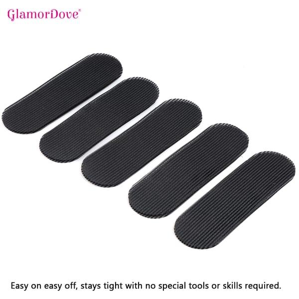 2 Pcs Barber Hair Holder Gripper Pad for Men and Women Salon Hair Holder Grips Styling Hair Gripper Clips