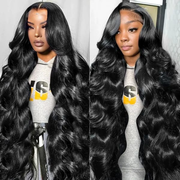 40 inches hd lace wig 13x6 human hair body wave 13x4 hd transparent lace frontal wigs for women choice