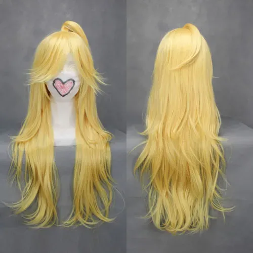 Panty & Stocking with Garterbelt Panty Anarchy Platinum Yellow Blonde Cosplay Hair Wig