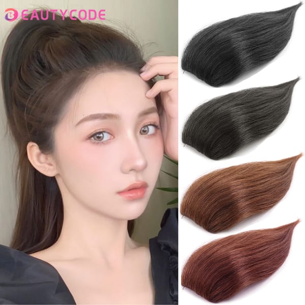 BEAUTYCODE Hair Extension Clip Long Supplement Hair Elastic Clip Invisible Hair Wig Pads Good Quality Wig Hair Pad
