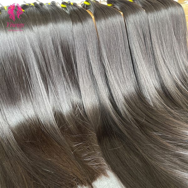 Yiwigs 10A Grade Double Drawn Bone Straight 100% Human Hair Bundles 10-30 inches Raw Hair Weave Extensions