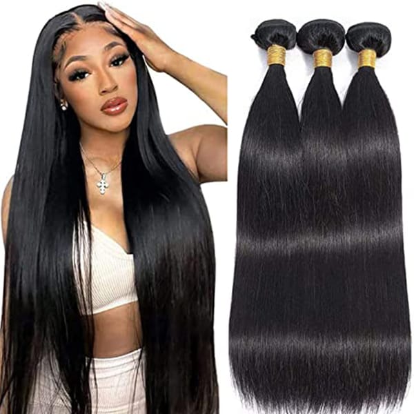 12A Raw Indian Straight Human Hair Bundles Unprocessed Bone Straight Hair Extensions 1/3/4Bundles Hair Wholesale Tissage Cheveux