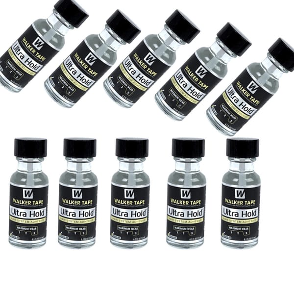 0.5oz/15ml Ultra Hold Lace Wig Glue Front Wig Glue For Wigs Transparent Lace Adhesive for Hair Replacement Brush-on