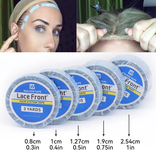 3 Yards Waterproof Lace Front Wig Tape Front Lace Wig Glue Strong Double Sided Adhesive Tapes For Hair Extension Materials Tape