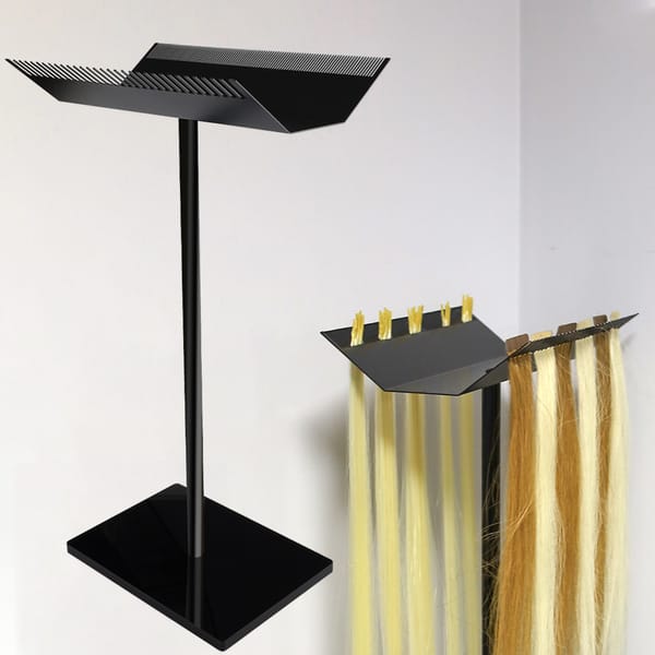 Hair Extension Holder Dismountable Wig Hair Display Holder Braiding Hair Separator Hair Extension Holder Organizer for Salons